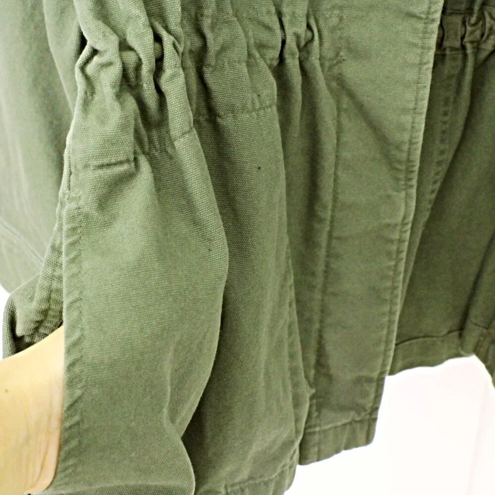 GAP Canvas Utility Jacket Large In Army Green - Picture 3 of 9